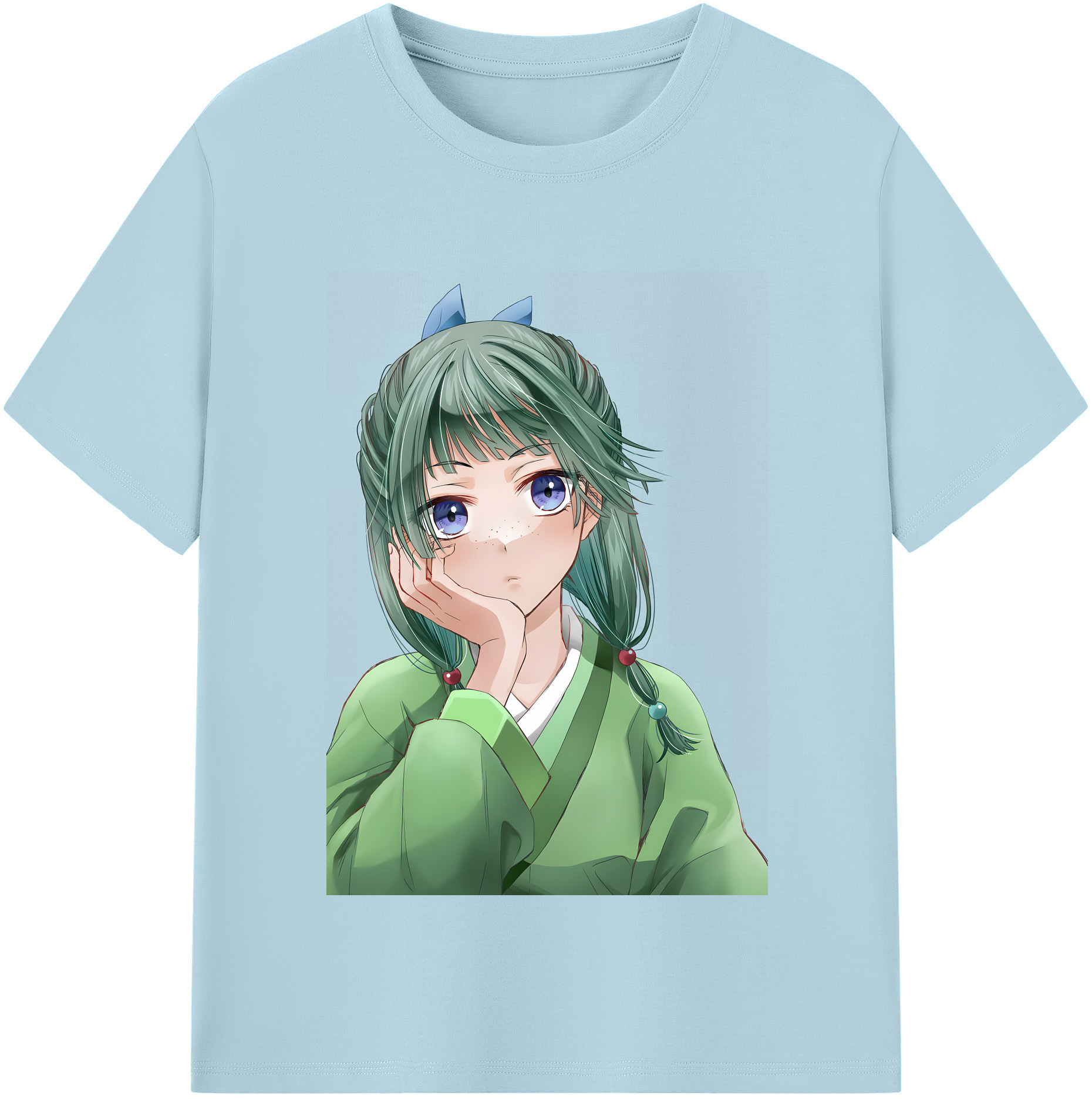 （画像用） 薬屋のひとりごと The Apothecary Diaries 綿100％半袖Tシャツ（フロントプリント）